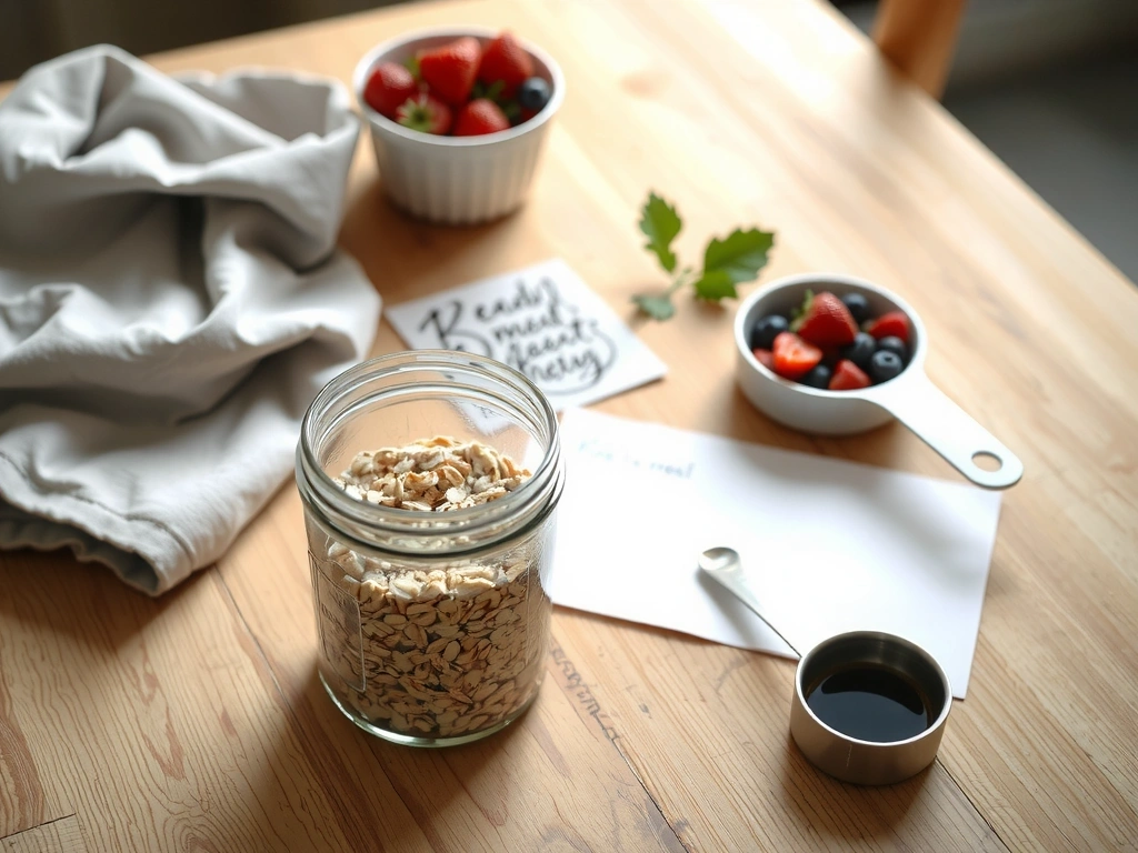 Ranní příprava snídaně